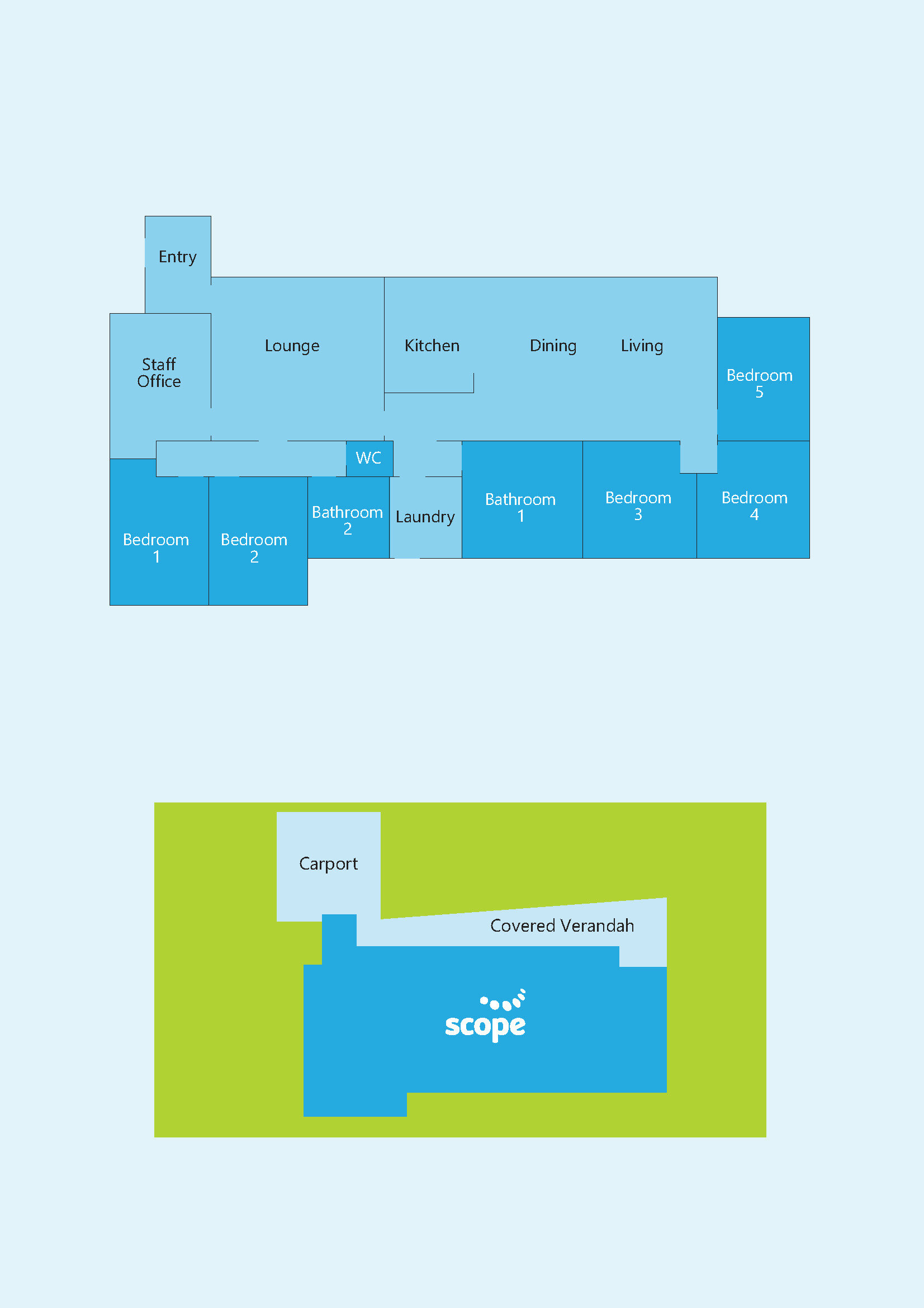 Supported Independent Living in Croydon South — Floorplan 1