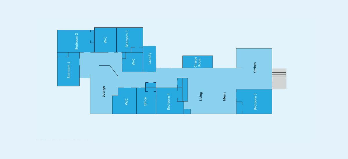 A fantastic location close to station, cafe and shops. — Floorplan 1