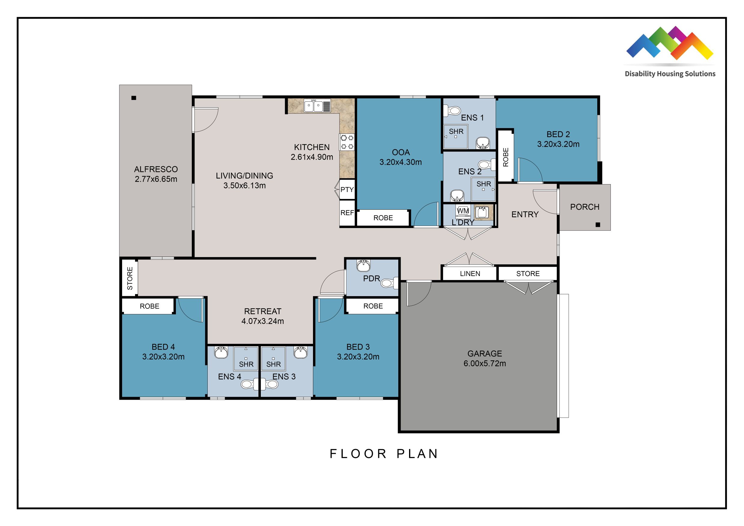 BURRUM HEADS, QLD – IMPROVED LIVEABILITY HOUSE — Floorplan 1