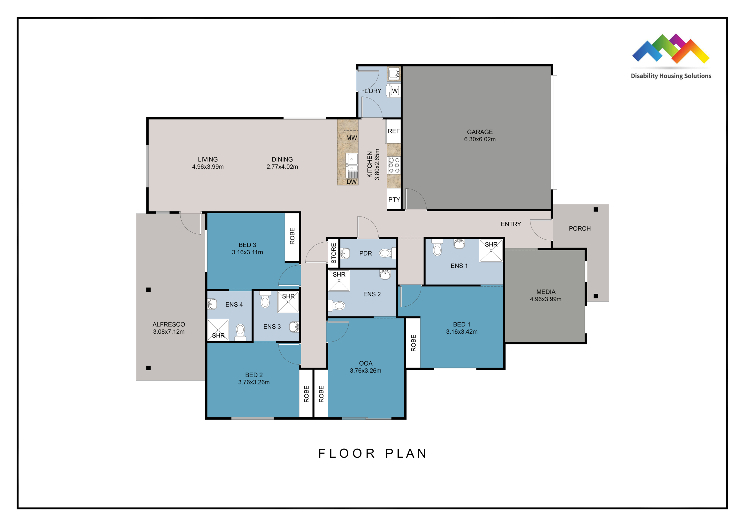 BURRUM HEADS, QLD – IMPROVED LIVEABILITY HOUSE — Floorplan 2