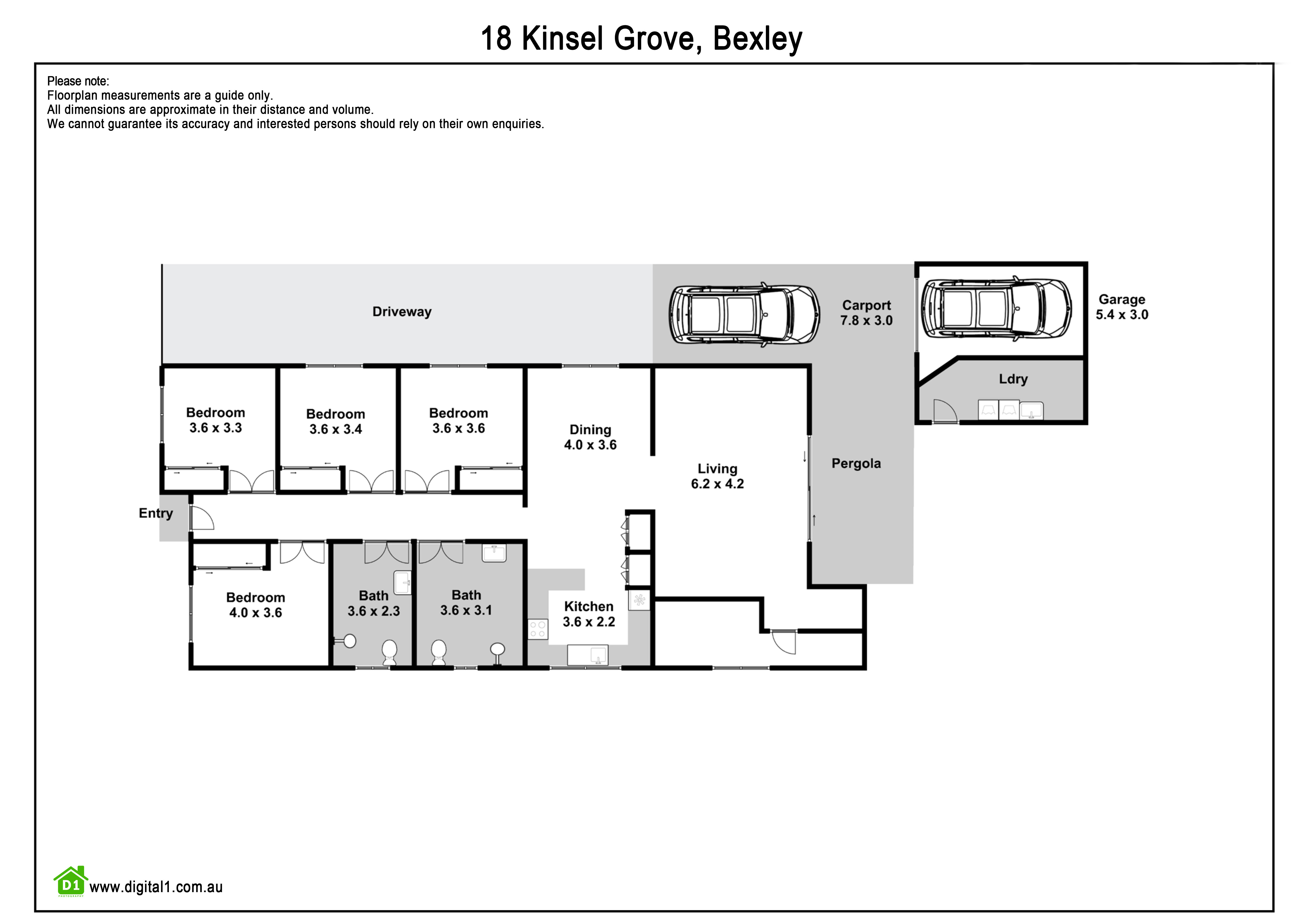 Charming SDA home in Bexley: Independent living with support — Floorplan 1