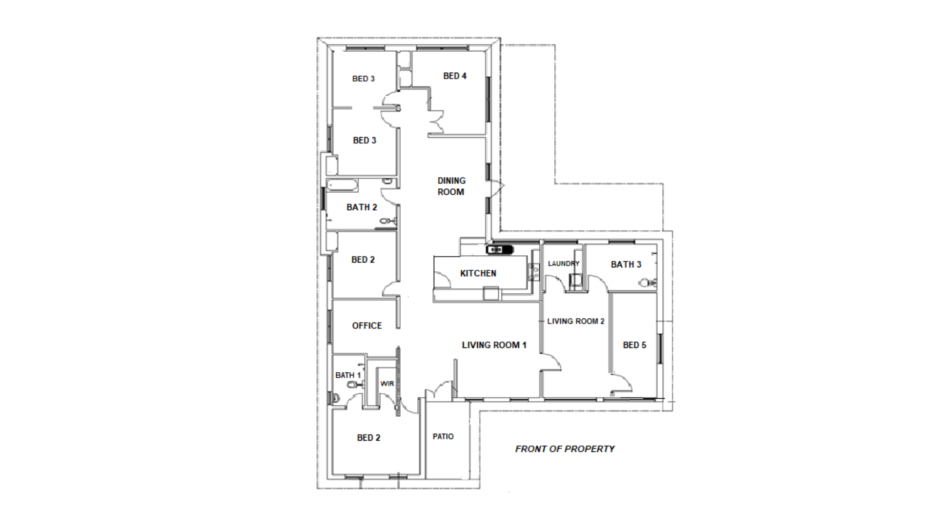 Freshly renovated 5-bedroom all male home — Home image 4
