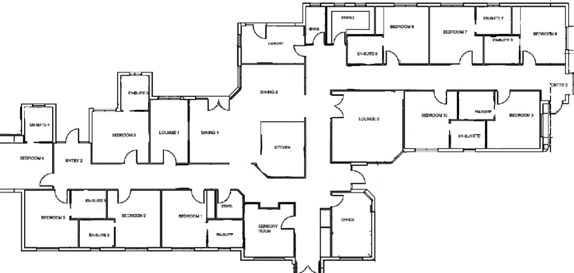 Prop ID 347 - Multidisciplinary complex care living in East Burwood — Floorplan 1