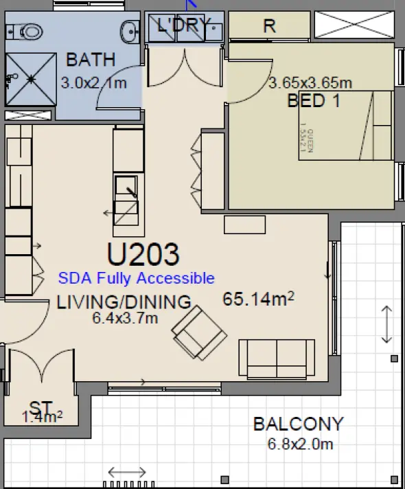 Leumeah — Floorplan 1