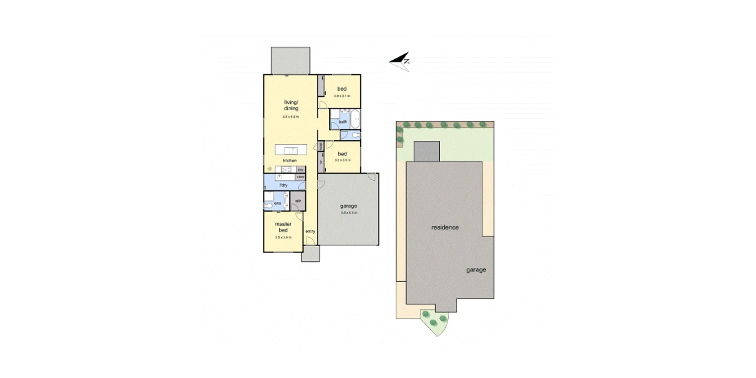 Modern SIL Home Available in Tarneit – Comfortable, Accessible & Social Living — Floorplan 1