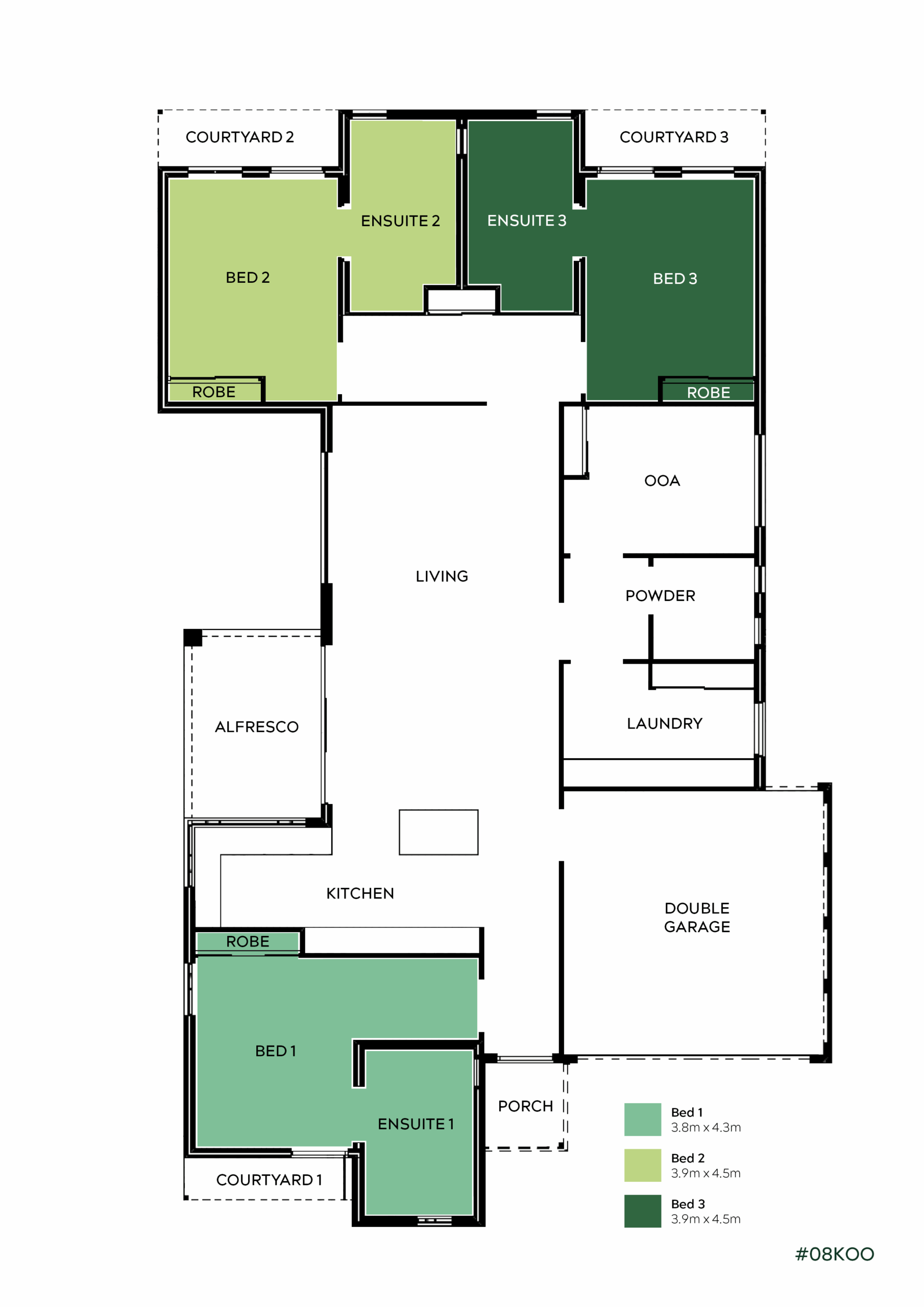 Seaside Serenity: Dalyellup's Premier Disability Accommodation — Floorplan 1