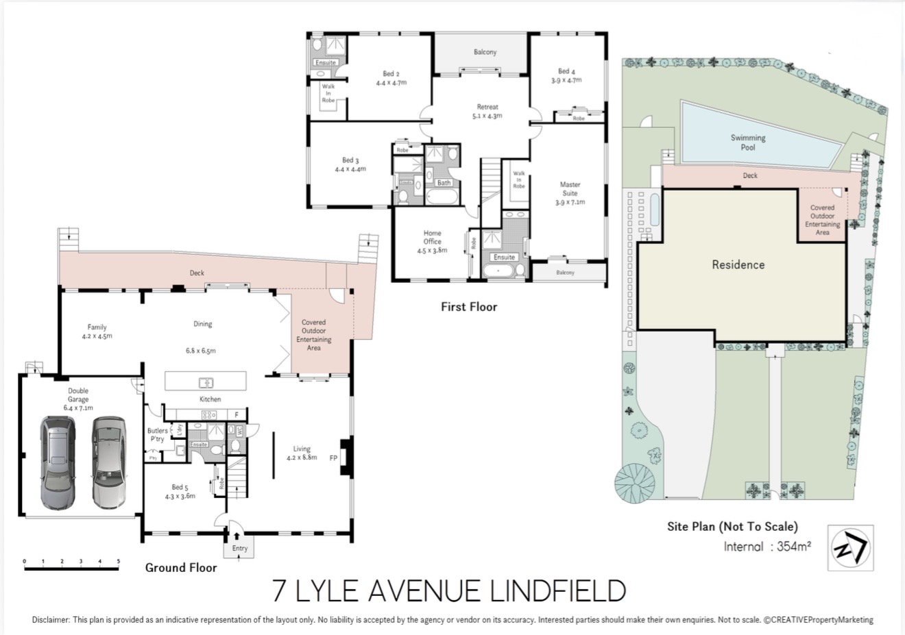 Premium SIL/STR Home with Private Ensuites and Pool — Floorplan 1