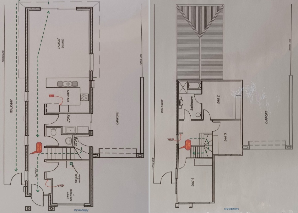 A unique opportunity to live in a thoughtfully designed, comfortable and fully furnished SIL house. — Floorplan 1