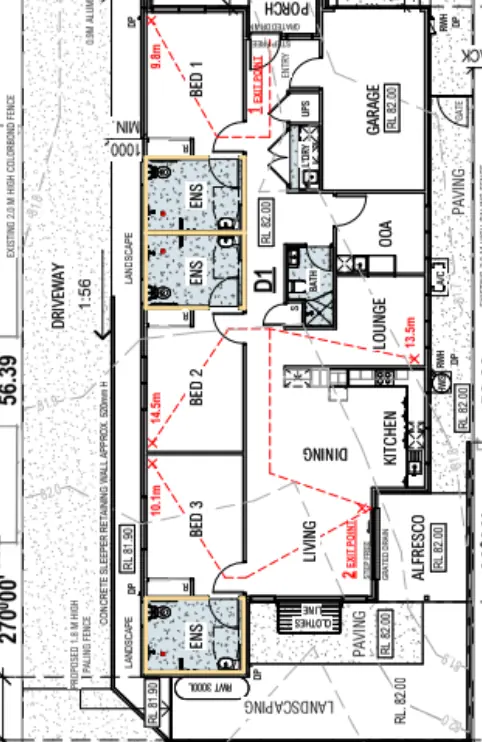 Reservoir - SDA - High Physical Support - House - 3 Residents — Floorplan 2