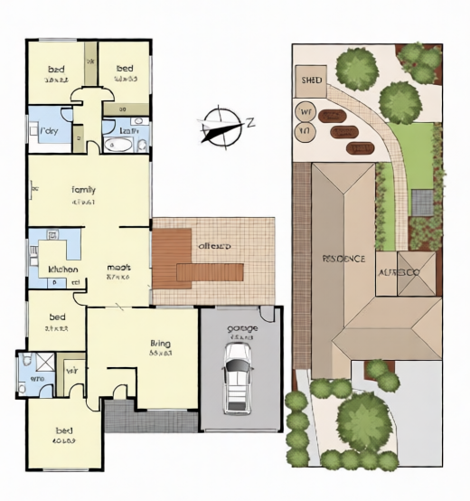 Seaford SIL Accommodation — Floorplan 1