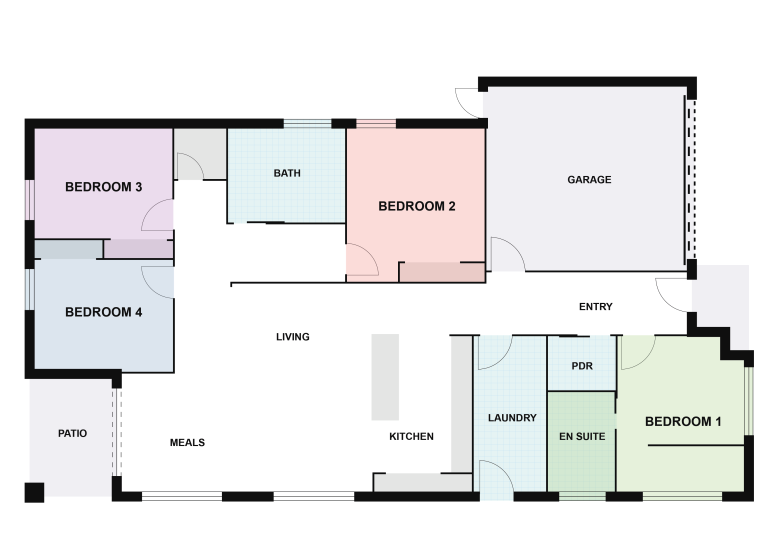 DEBONAIR, Craigieburn, VIC - HPS — Floorplan 1