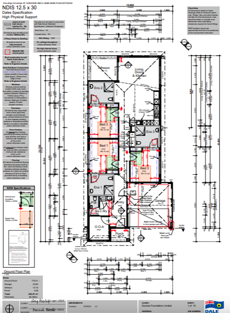Peaceful Haven - Ready to move in! 3 Bed Furnished Home in Karnup — Floorplan 1