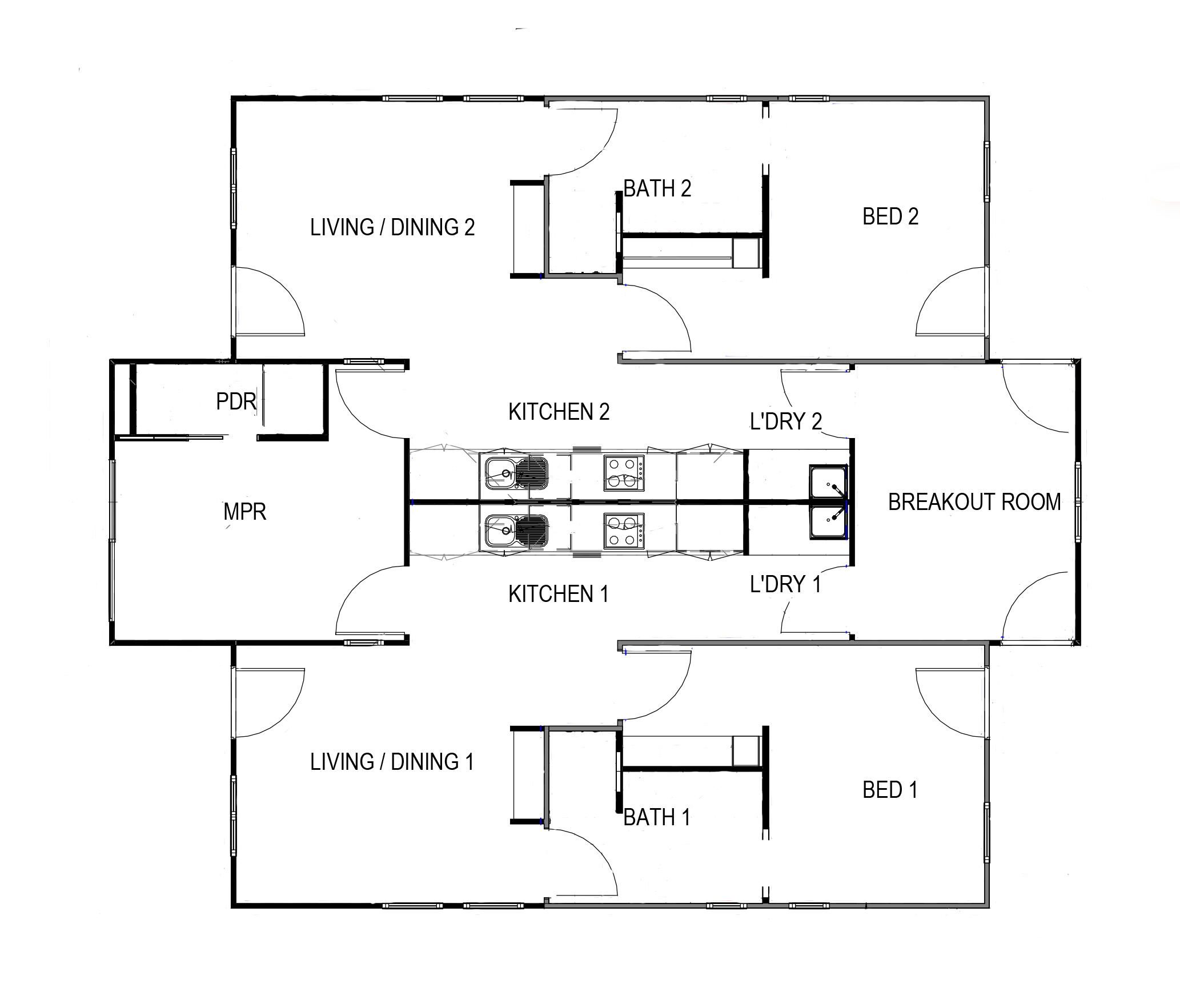 Palmwoods - Robust living — Floorplan 1