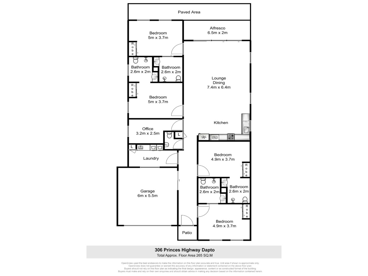 Brand new, modern SDA Dream-Home is perfectly situated in Dapto. — Floorplan 1