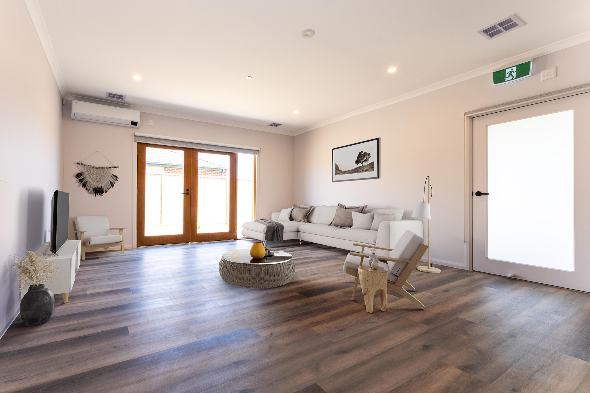 New 2-Bedroom Home with Private Courtyard and Onsite Support in Winter Valley — Home image 2