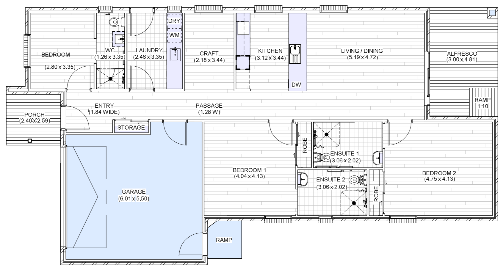 Sunbury — Floorplan 1