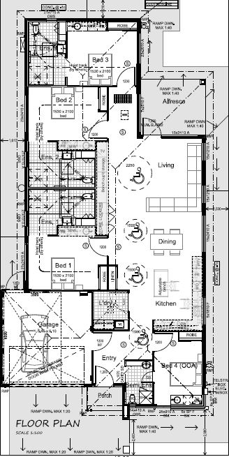 High Physical Support Home in HILBERT — Floorplan 1