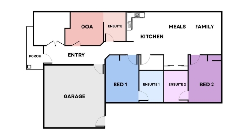 MARSALA FA - Mernda, Victoria — Floorplan 1
