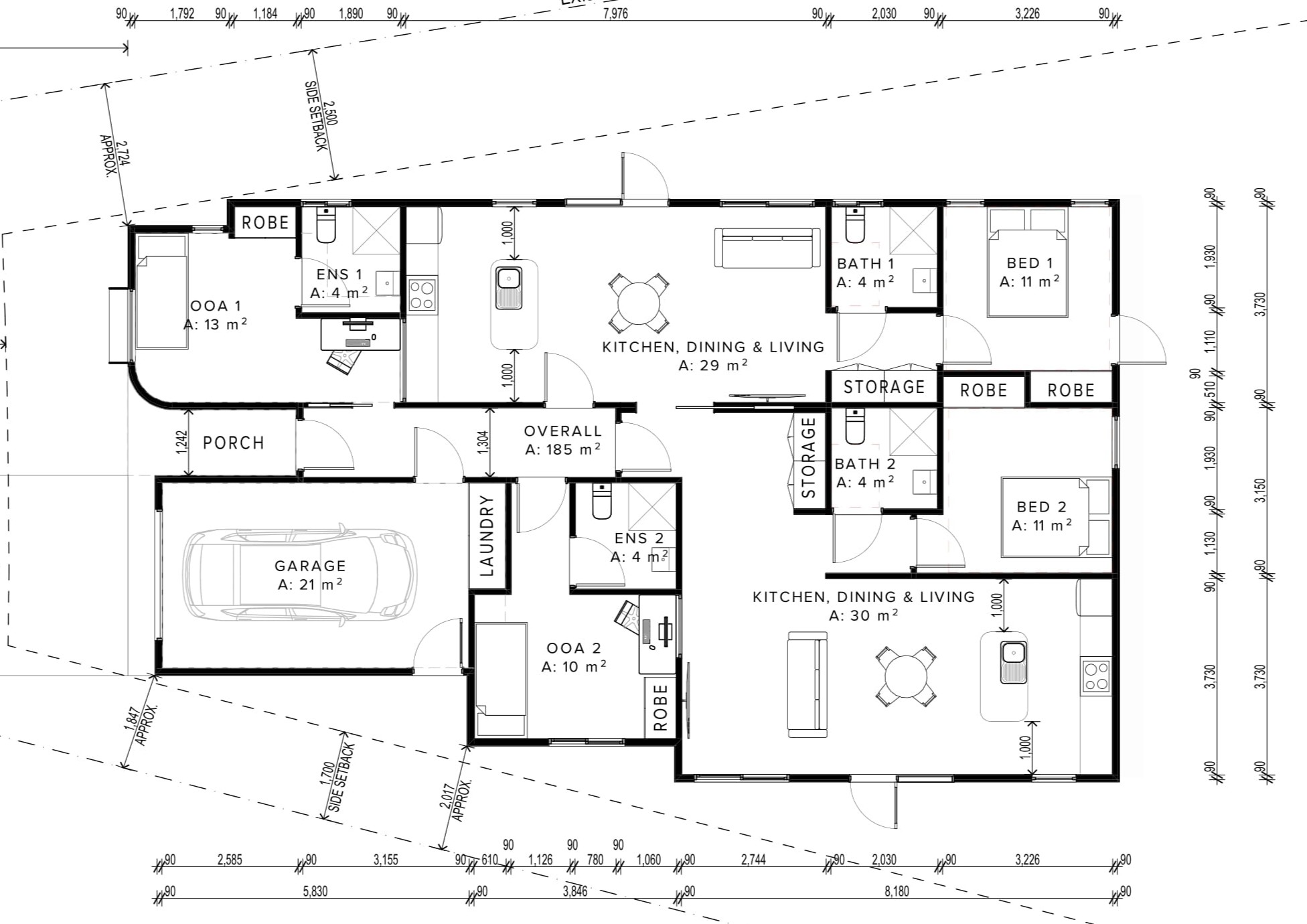 Your new Robust home in Pakenham, with private living spaces! — Floorplan 1
