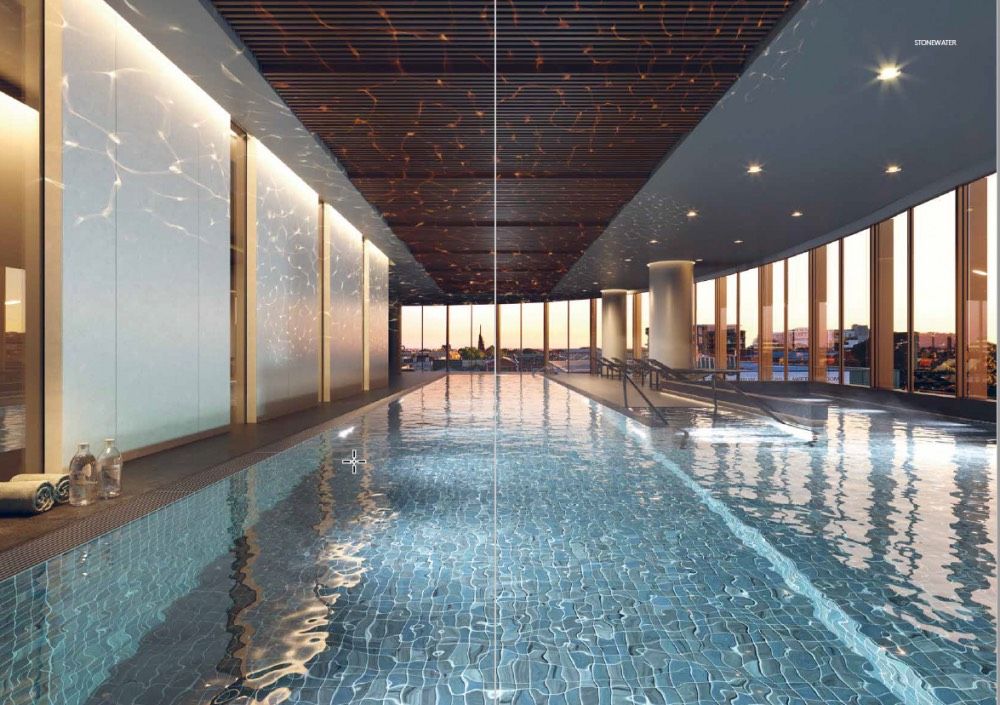 High-Rise Balcony Unit with City Views, Gym, Pool — Home image 2