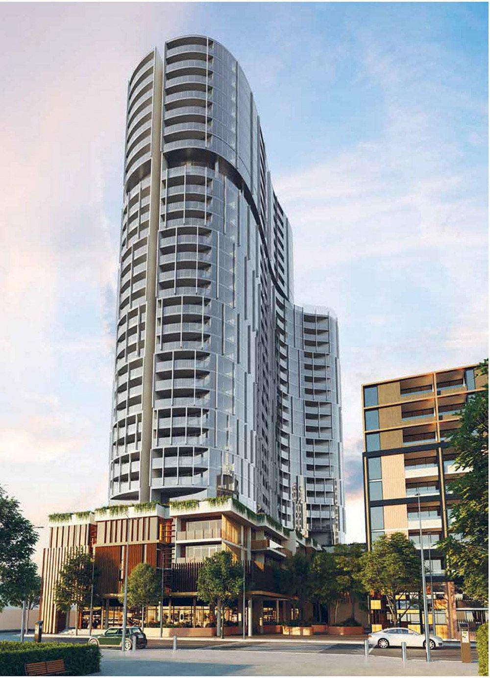 High-Rise Balcony Unit with City Views, Gym, Pool — Home image 8