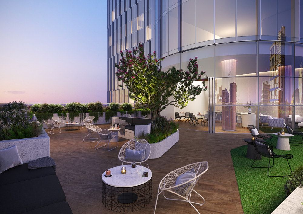 High-Rise Balcony Unit with City Views, Gym, Pool — Home image 10