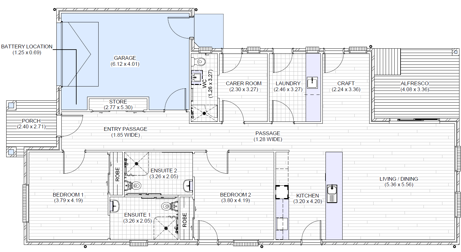 Cranbourne East — Floorplan 1