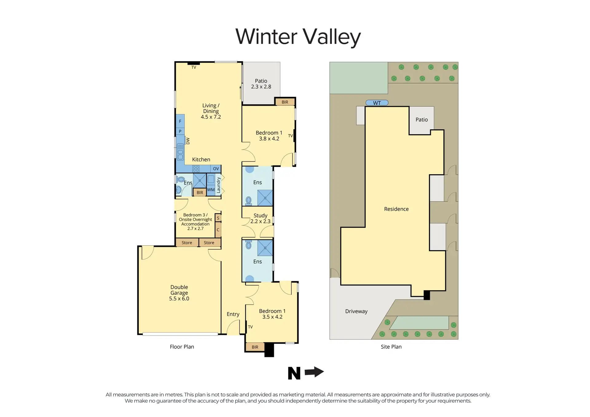 Winter Valley 48 Robust/High Physical Support 2-Resident — Floorplan 1