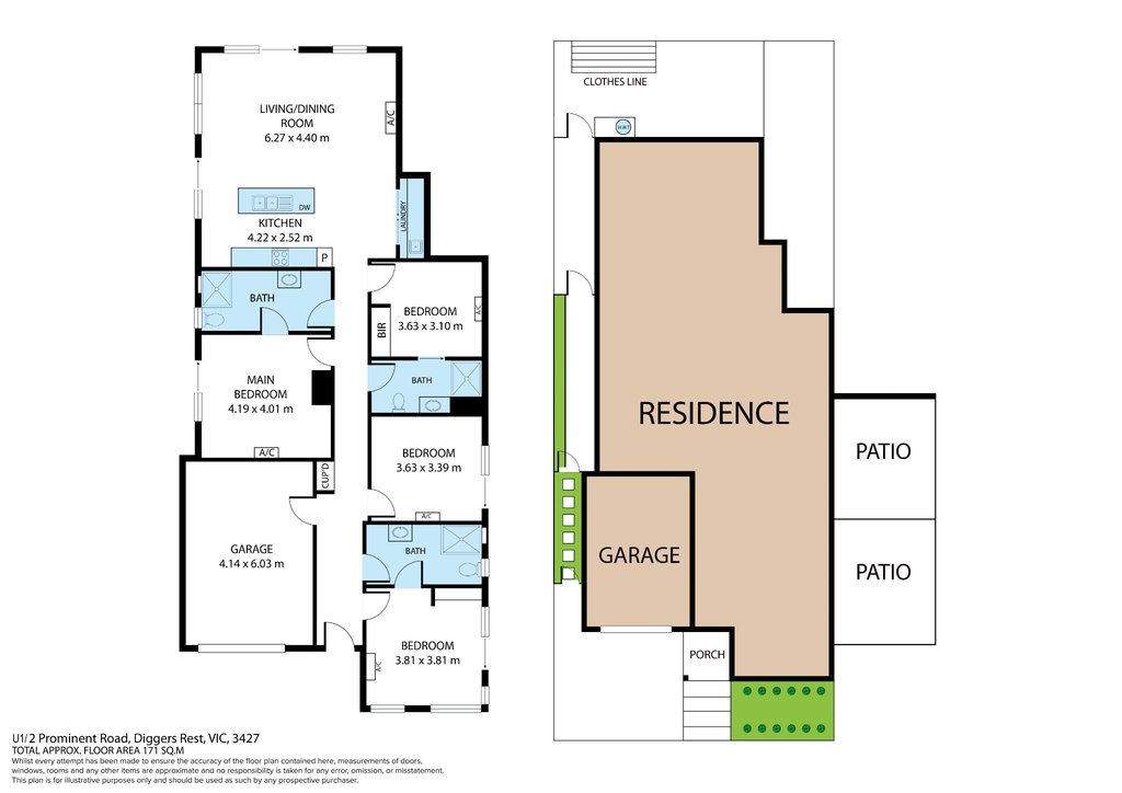 Diggers Rest (Prominent Road) — Floorplan 1