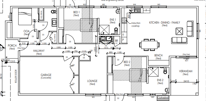 Zuccoli Sanctuary: Modern Accessible Living with Brand New Comforts — Floorplan 1