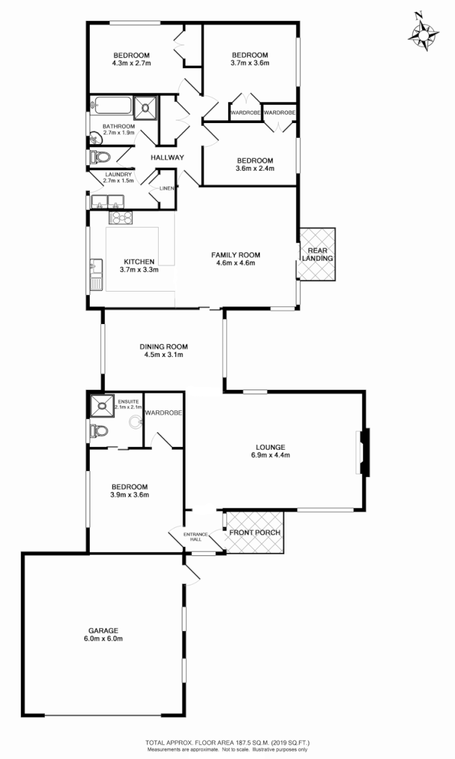 Welcoming, Well-appointed SIL Home in Wantirna South — Floorplan 1