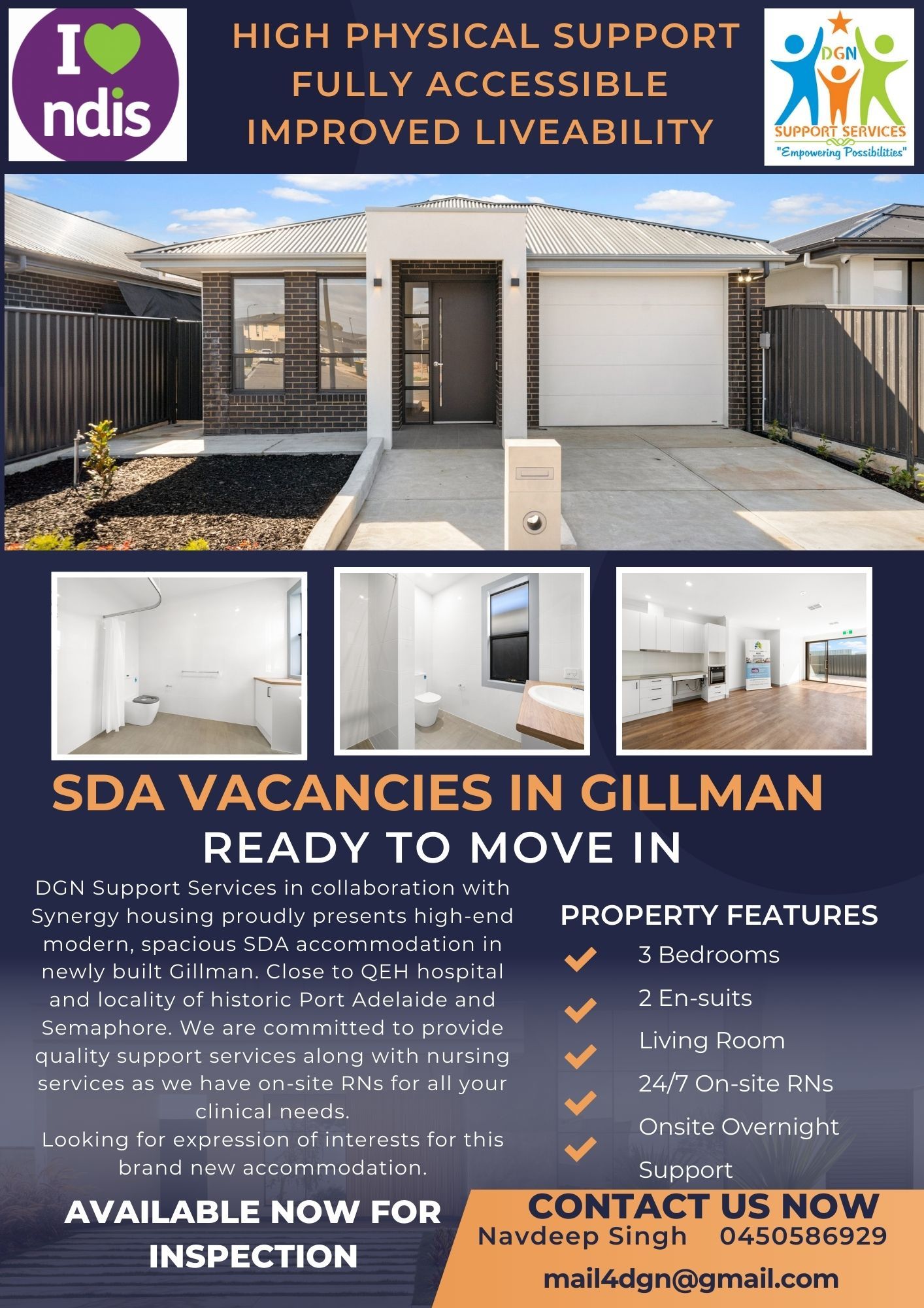 Brand New SDA Accommodation in Gillman SA — Home image 3