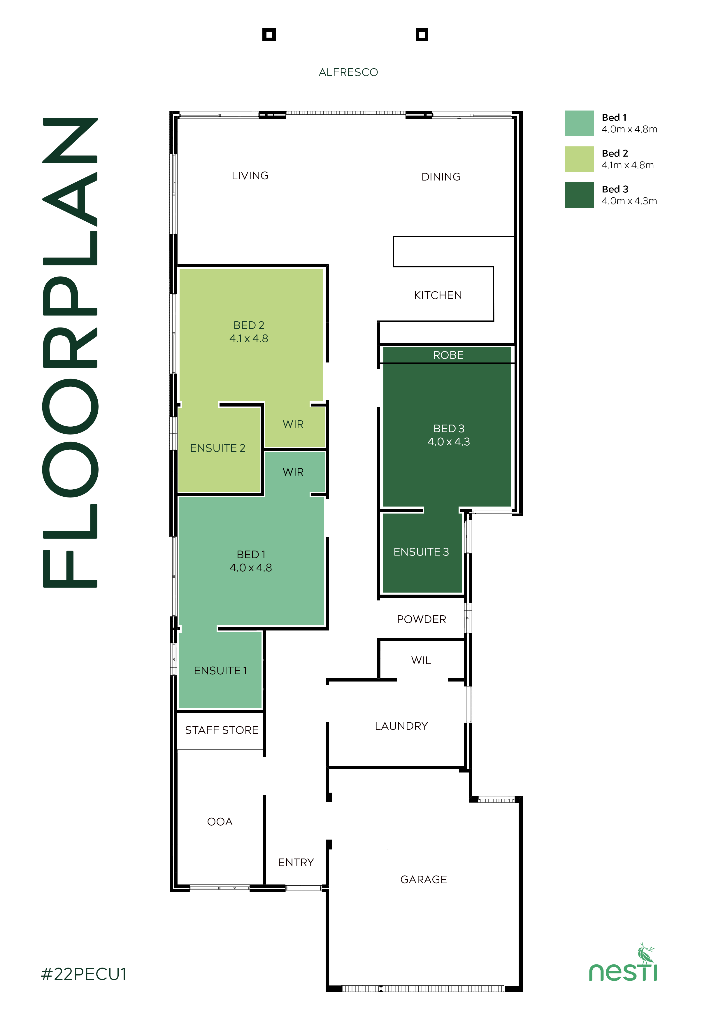 Discover Accessible Luxury Living at Beckenham HPS – Perfect for Your Needs! — Floorplan 1