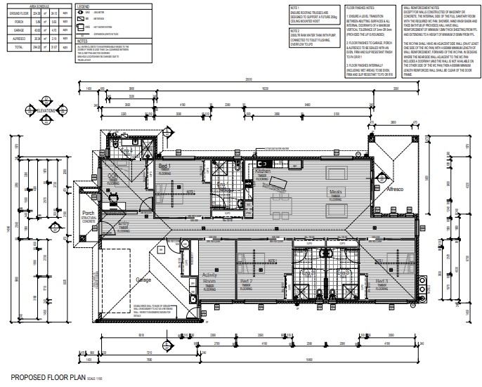 Explore Our Brand New HPS SDA SIL Home In Frankston North — Floorplan 1