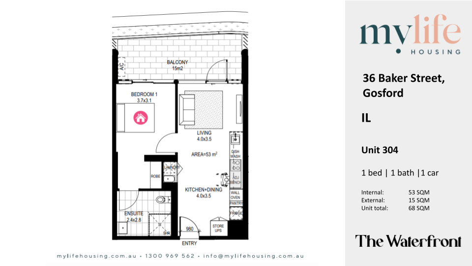 Luxury SDA Apartments In Gosford — Floorplan 2