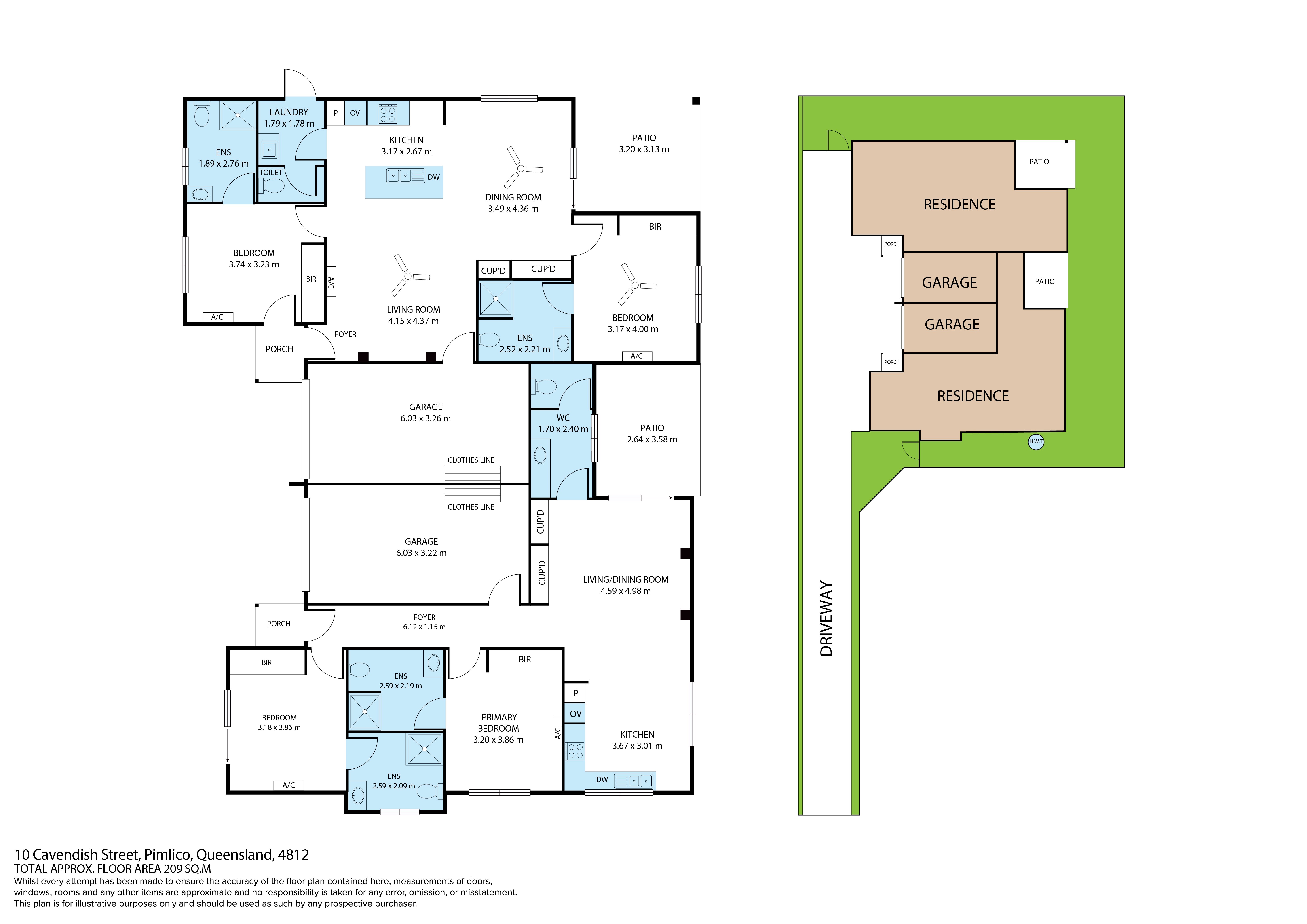 Pimlico QLD 4812 — Floorplan 1