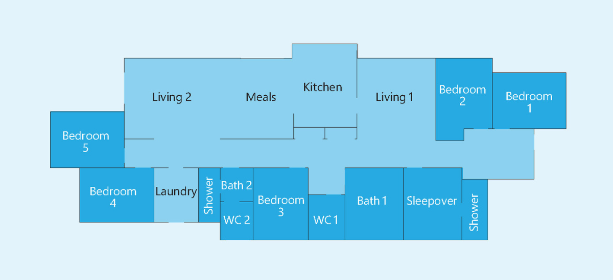 Supported Independent Living in Colac — Floorplan 1
