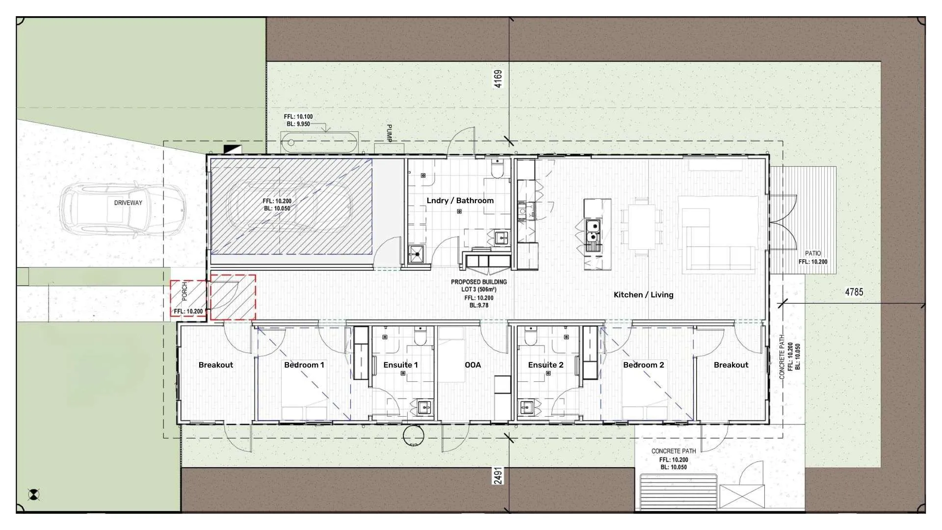 Delacombe 10 – Ballarat | Robust 2-Resident — Floorplan 1