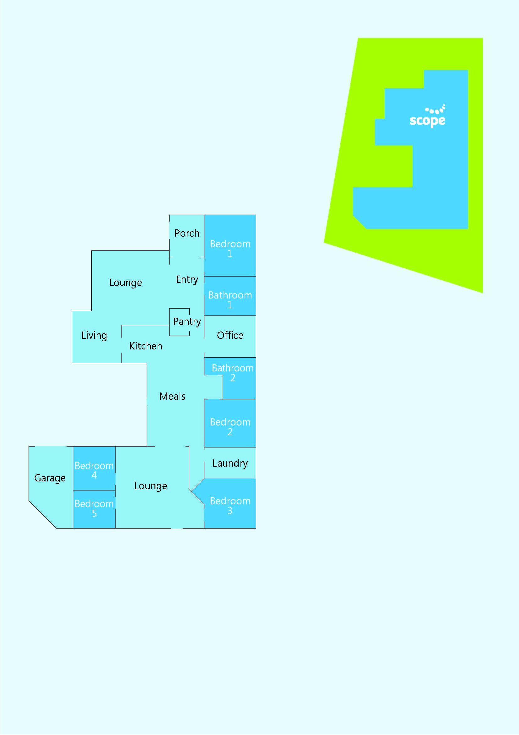 Supported Independent Living in Keilor Downs — Floorplan 1