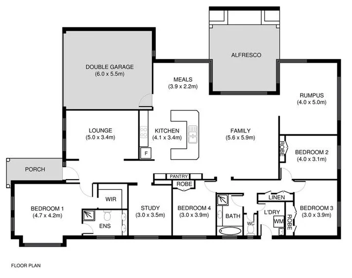 Hamlyn Terrace — Floorplan 1