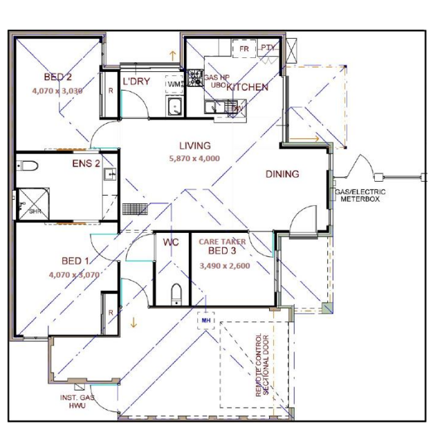 SIL for Fully Accessible - x2 Villas — Floorplan 1
