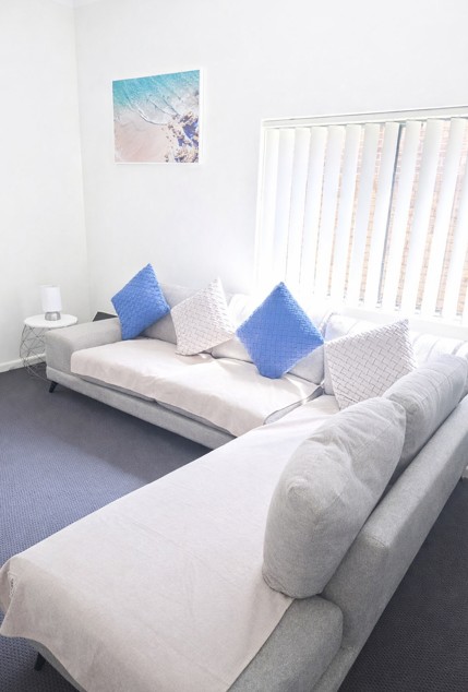 Supported beachside living with pool and shops in walking distance — Floorplan 1