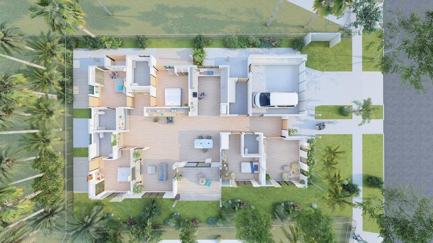 NEW - Fully Accessible and High Physical Support SDA Home TIWI GARDENS — Home image 11