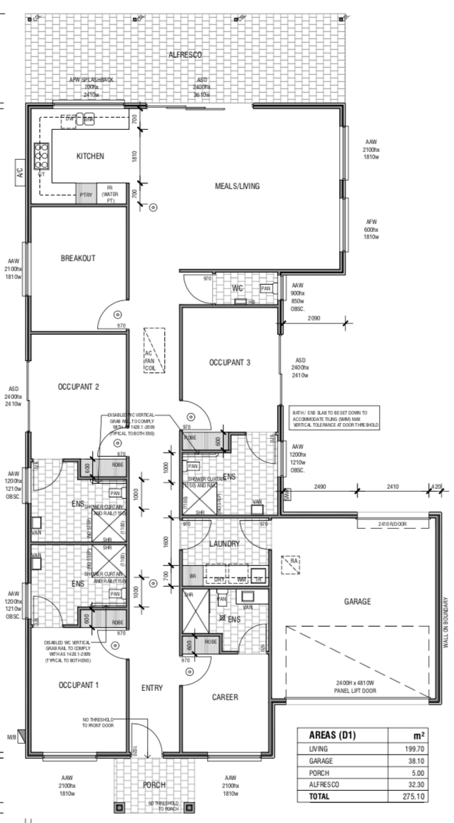 Brand New SDA Loxton - Fully Accessible AVAILABLE JULY — Floorplan 1