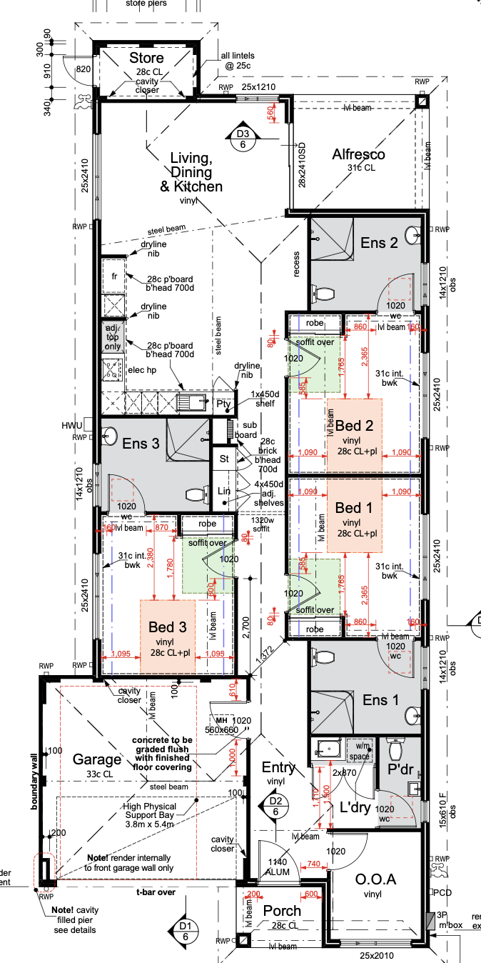 Karnup SDA House — Floorplan 1