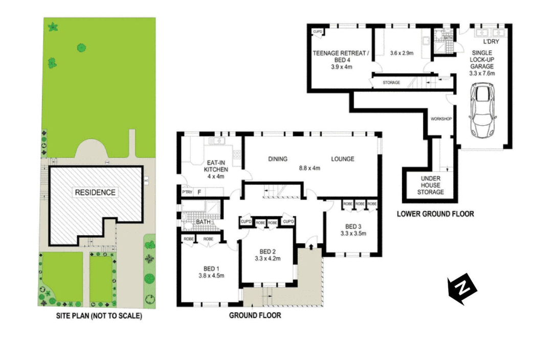 Homely 1:3 Shared home for SIL/ MTA — Floorplan 1