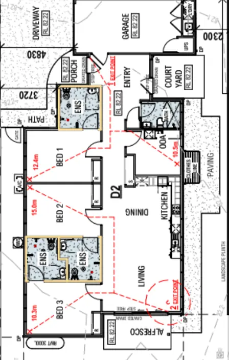 Reservoir - SDA - High Physical Support - House - 3 Residents — Floorplan 2