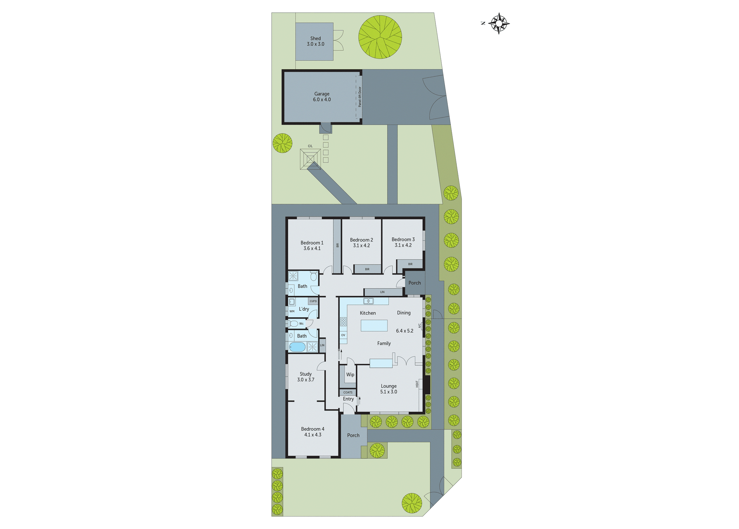 Newcomb SIL Home — Floorplan 1
