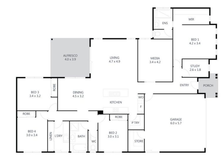 Toowoomba/Kearneys Spring SIL Vacancy — Floorplan 1