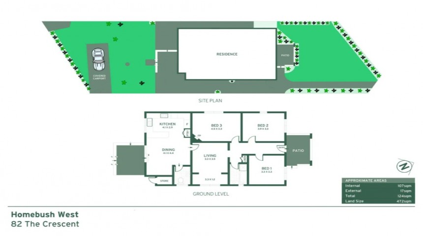 Homebush West — Floorplan 1
